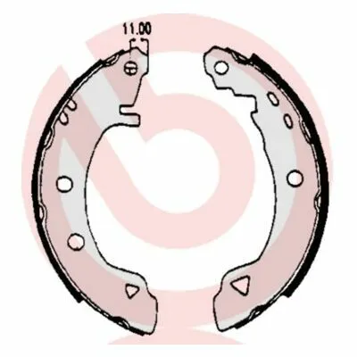 Non Perdere BREMBO ESSENTIAL LINE S 23 508 Kit Ganasce Freno