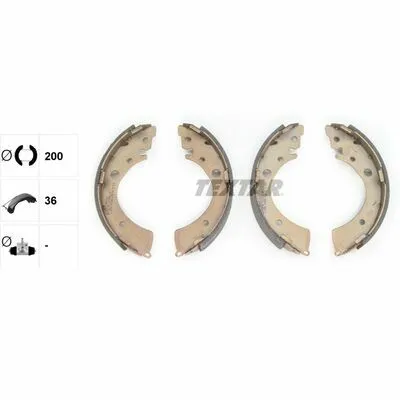 TEXTAR 91039601 Kit Ganasce Freno Miglior Prezzo