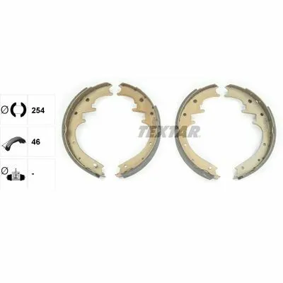 TEXTAR 91069700 Kit Ganasce Freno Bestseller