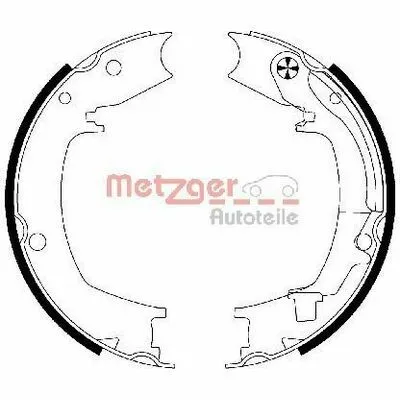METZGER MG 204 Kit Ganasce Freno Prezzo Conveniente