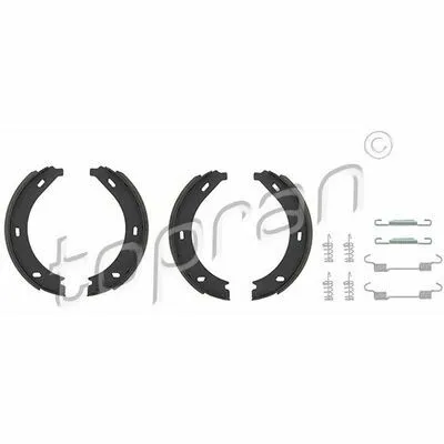 Promozione Esclusiva TOPRAN 401 021 Kit Ganasce Freno