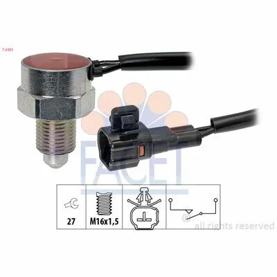 Vendita Finale FACET Made in Italy - OE Equivalent 7.6301 Interruttore, Luce di Retromarcia