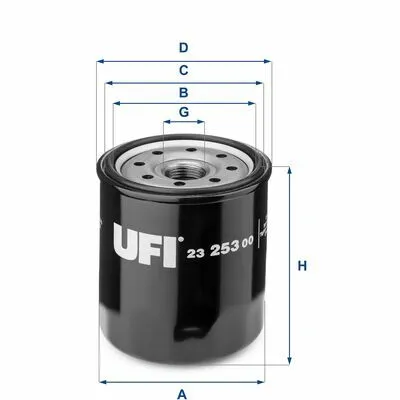 UFI 23.253.00 Filtro Olio Promozione
