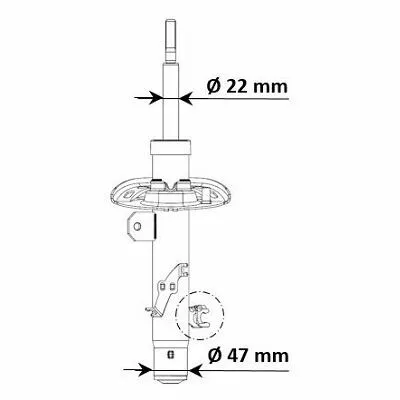 Ultime Pezzi KYB Excel-G 339803 Ammortizzatore