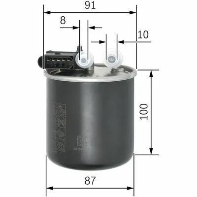 BOSCH F 026 402 838 Filtro Carburante Must-Have