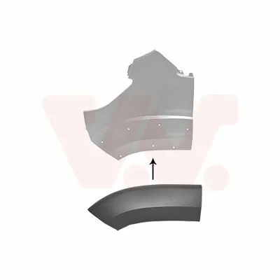 VAN WEZEL 1652523 Allargamento Parafango Scelto Dai Clienti