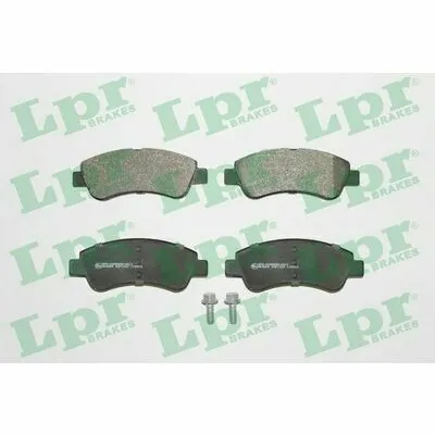 Super Prezzo LPR 05P1327 Kit Pastiglie Freno, Freno a Disco