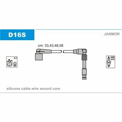 Must-Have JANMOR D16S Cavo Accensione