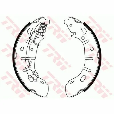 Spedizione Espresso TRW GS8799 Kit Ganasce Freno