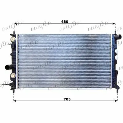 FRIGAIR 0107.3058 Radiatore, Raffreddamento Motore Offerta Del Giorno