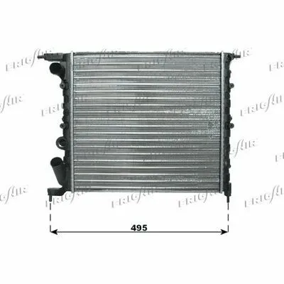 Offerta Lampo FRIGAIR 0109.3054 Radiatore, Raffreddamento Motore