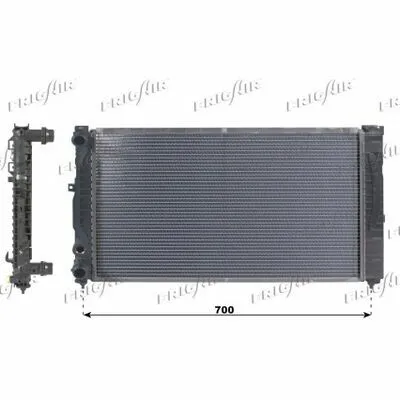 Direttamente Dal Produttore FRIGAIR 0110.2003 Radiatore, Raffreddamento Motore