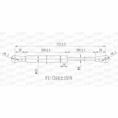 Offerta Lampo OPEN PARTS GSR6324.00 Ammortizzatore Pneumatico, Cofano Motore