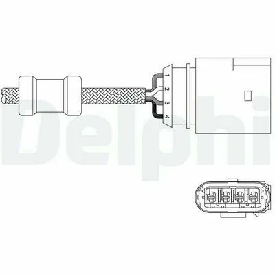 Vendita Finale DELPHI ES20348-12B1 Sonda Lambda