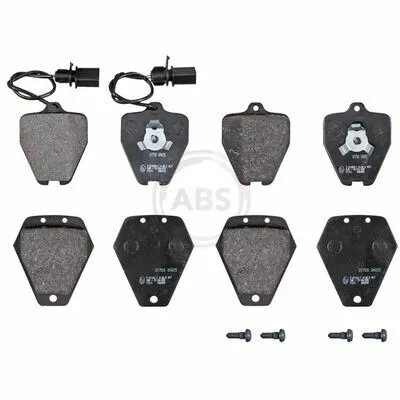 Bestseller A.B.S. 37758 Kit Pastiglie Freno, Freno a Disco