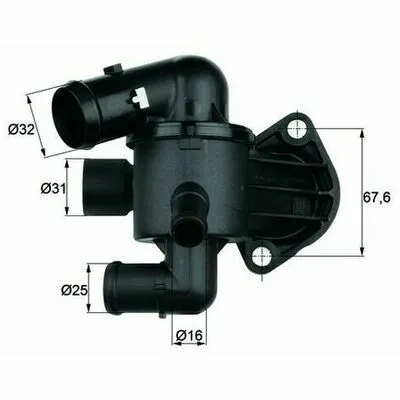 MAHLE BEHR TI 33 87 Termostato, Refrigerante Offerta Limitata
