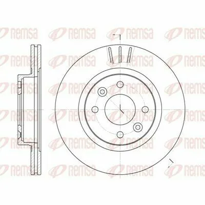 Saldi REMSA 6204.10 Disco Freno