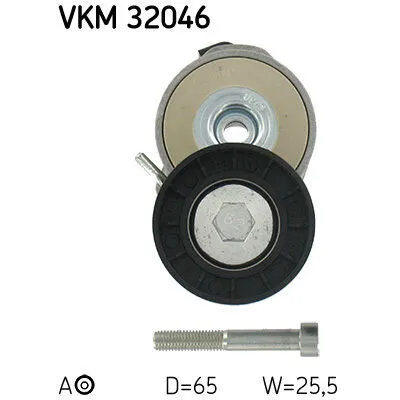 Solo Oggi SKF VKM 32046 Galoppino/Guidacinghia, Cinghia Poly-V
