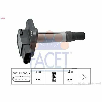 Offerta Lampo FACET OE Equivalent 9.6345 Bobina d‘Accensione