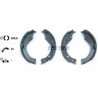 TEXTAR 91063100 Kit Ganasce Freno Consegna Rapida