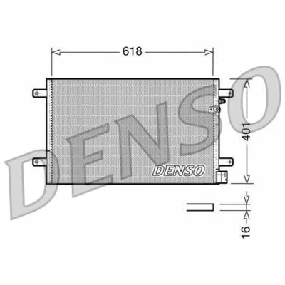 DENSO DCN02006 Condensatore, Climatizzatore Promozione Esclusiva