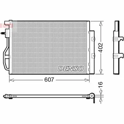 DENSO DCN15008 Condensatore, Climatizzatore Compra Online