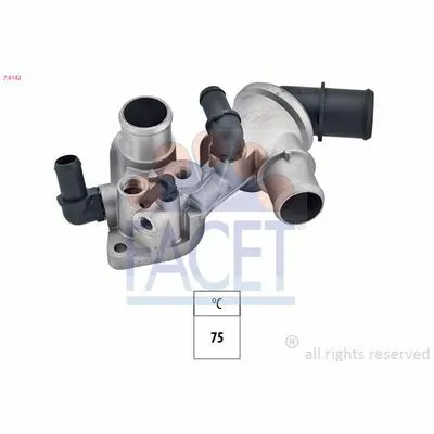 Offerta Speciale FACET Made in Italy - OE Equivalent 7.8142 Termostato, Refrigerante