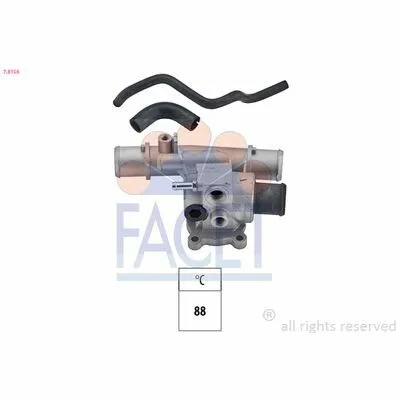 Offerta Limitata FACET Made in Italy - OE Equivalent 7.8156 Termostato, Refrigerante