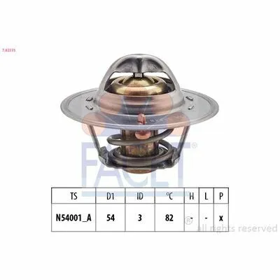 FACET Made in Italy - OE Equivalent 7.8233S Termostato, Refrigerante Offerta Lampo