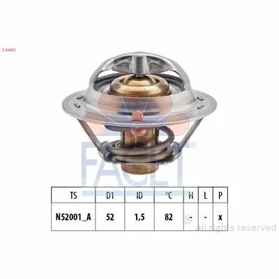 Compra Oggi Stesso FACET Made in Italy - OE Equivalent 7.8340S Termostato, Refrigerante