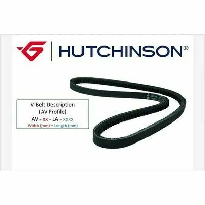 Pagamento Sicuro HUTCHINSON AV 10 La 980 Cinghia Trapezoidale