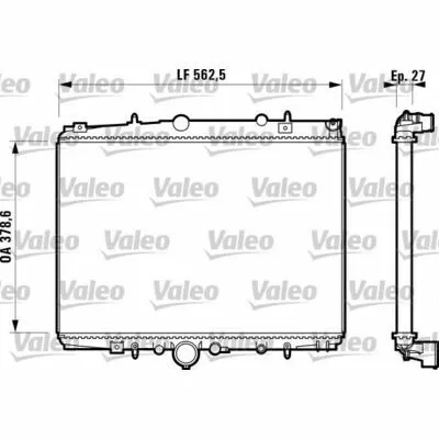 VALEO 732598 Radiatore, Raffreddamento Motore Occasione