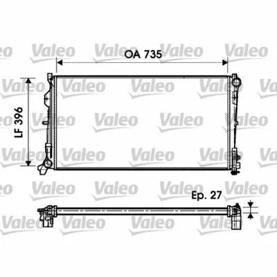 VALEO 732956 Radiatore, Raffreddamento Motore Promo Stagionale
