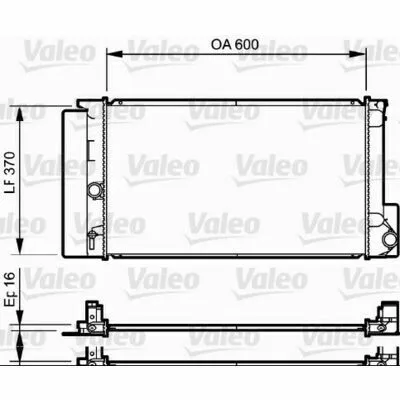 Miglior Prezzo VALEO 735250 Radiatore, Raffreddamento Motore