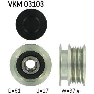 SKF VKM 03103 Puleggia Cinghia, Alternatore Quantità Limitata