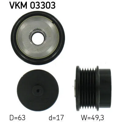 SKF VKM 03303 Puleggia Cinghia, Alternatore Offerta Lampo