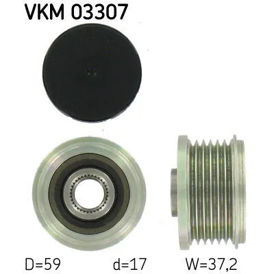 Occasione Imperdibile SKF VKM 03307 Puleggia Cinghia, Alternatore