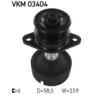Offerta Speciale SKF VKM 03404 Puleggia Cinghia, Alternatore