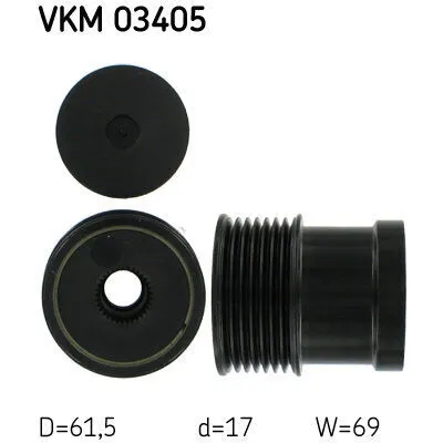 Promozione Esclusiva SKF VKM 03405 Puleggia Cinghia, Alternatore