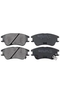 Soddisfatti O Rimborsati Set di pastiglie, freno a disco (4pz)