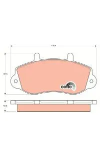 Sconto Kit pastiglie freno, Freno a disco