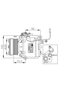 compressore, climatizzatore Prezzo Di Fabbrica
