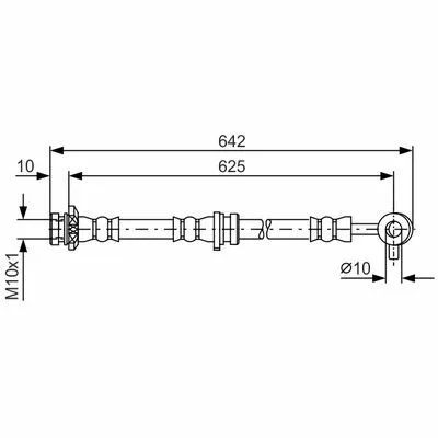 Ultimissimo Modello BOSCH 1 987 481 572 Flessibile del Freno
