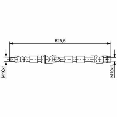 BOSCH 1 987 481 589 Flessibile del Freno Acquista Ora