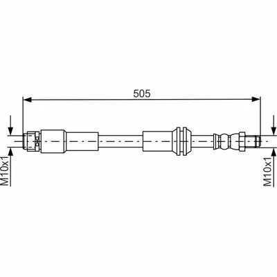 BOSCH 1 987 481 675 Flessibile del Freno Vendita Finale