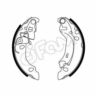 CIFAM 153-083 Kit Ganasce Freno Prezzo Basso