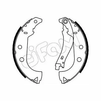 CIFAM 153-087 Kit Ganasce Freno Soddisfatti O Rimborsati