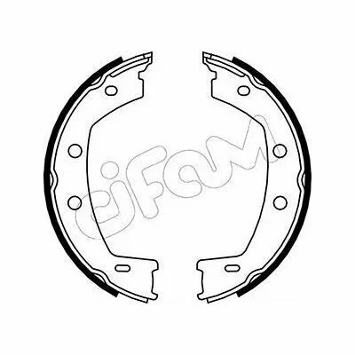 Popolare CIFAM 153-374 Kit Ganasce Freno