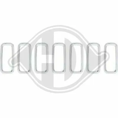 Occasione Imperdibile DIEDERICHS 2660041 Modanatura Decorativa / Protettiva, Griglia Radiatore