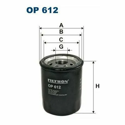 Pagamento Sicuro FILTRON OP 612 Filtro Olio